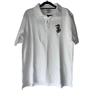 Lacoste Mens White Florida Graphic Polo Shirt Size L France